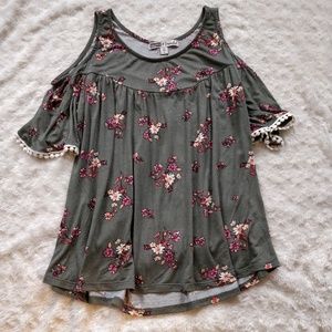 Off the shoulder tank top